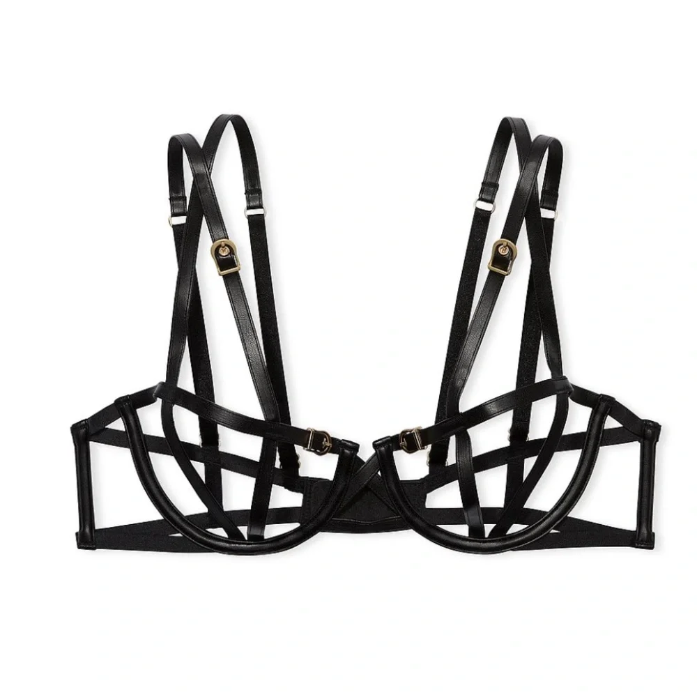 Victoria's Secret Black Strappy Bra - Picture 6 of 6
